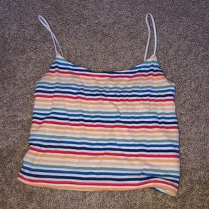 Pacsun rainbow tank top